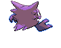 Sprite Animado Haunter Blanco Negro