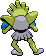 Sprite Animado Hitmonchan Blanco Negro