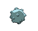 Sprite Animado Koffing Blanco Negro