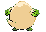 Sprite Animado Chansey Blanco Negro