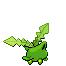 Sprite Animado Hoppip Blanco Negro