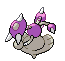 Sprite Animado Hitmontop Blanco Negro