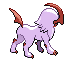 Sprite Animado Absol Blanco Negro