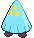 Sprite Animado Snorunt Blanco Negro