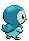 Sprite Animado Piplup Blanco Negro