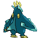 Sprite Animado Empoleon Blanco Negro