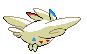 Sprite Animado Togekiss Blanco Negro