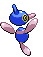 Sprite Animado Porygon-Z Blanco Negro