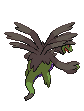 Sprite Animado Hydreigon Blanco Negro