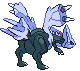 Sprite Animado Kyurem Blanco Negro