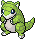 Sprite Animado Sandshrew Blanco Negro