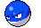 Sprite Animado Voltorb Blanco Negro