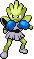 Sprite Animado Hitmonchan Blanco Negro