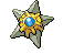Sprite Animado Staryu Blanco Negro