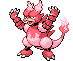 Sprite Animado Magmar Blanco Negro
