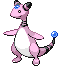 Sprite Animado Ampharos Blanco Negro