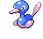 Sprite Animado Porygon2 Blanco Negro