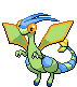 Sprite Animado Flygon Blanco Negro