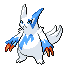 Sprite Animado Zangoose Blanco Negro