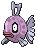 Sprite Animado Feebas Blanco Negro