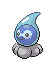Sprite Animado Castform Blanco Negro