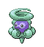 Sprite Animado Castform Blanco Negro