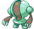 Sprite Animado Registeel Blanco Negro