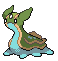 Sprite Animado Gastrodon Blanco Negro