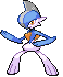 Sprite Animado Gallade Blanco Negro