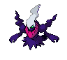 Sprite Animado Darkrai Blanco Negro