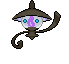 Sprite Animado Lampent Blanco Negro