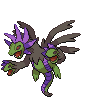Sprite Animado Hydreigon Blanco Negro
