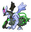 Sprite Animado Kyurem Blanco Negro