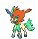 Sprite Animado Keldeo Blanco Negro