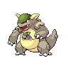 Sprite Kangaskhan Blanco Negro