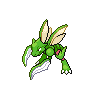 Sprite Scyther Blanco Negro