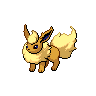 Sprite Flareon Blanco Negro