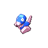 Sprite Porygon Blanco Negro