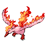 Sprite Moltres Blanco Negro