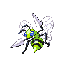 Sprite Beedrill Blanco Negro