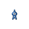 Sprite Unown Blanco Negro