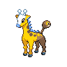Sprite Girafarig Blanco Negro