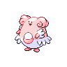 Sprite Blissey Blanco Negro