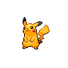 Sprite Pikachu Blanco Negro