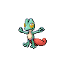 Sprite Treecko Blanco Negro