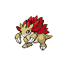 Sprite Sandslash Blanco Negro