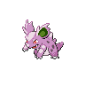 Sprite Nidorina Blanco Negro