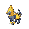 Sprite Manectric Blanco Negro
