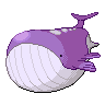 Sprite Wailord Blanco Negro