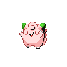 Sprite Clefairy Blanco Negro